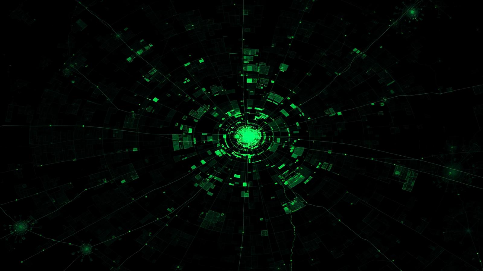 Live radar map of metropolitan real estate signals